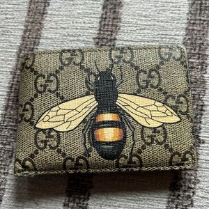 Gucci x Supreme Bee-Print Calf Leather Wallet